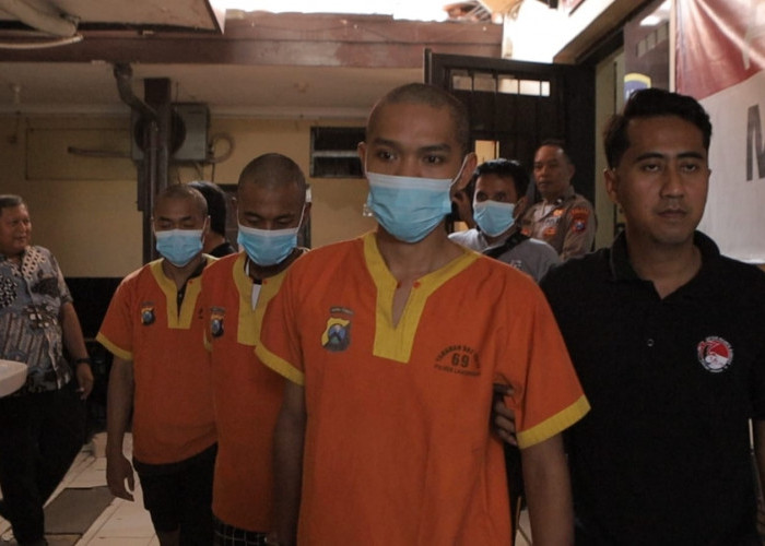 Satresnarkoba Polres Lamongan Gulung Tujuh Tersangka Sabu dari Lima Kasus
