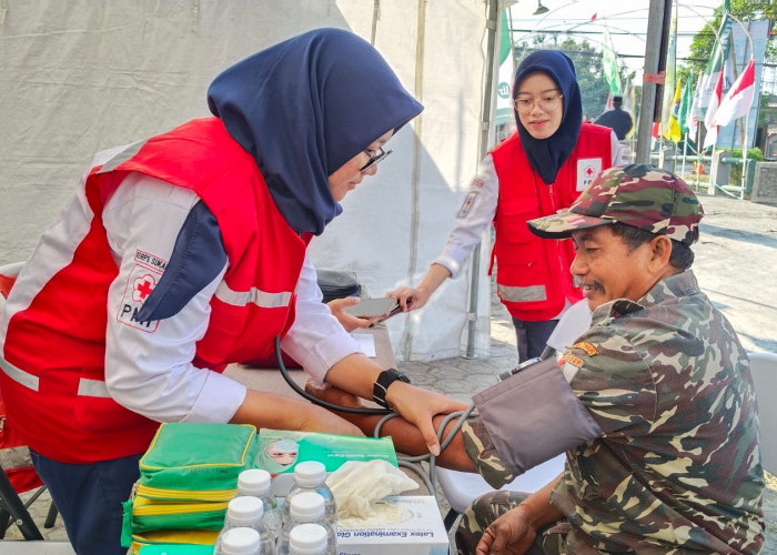 Sentuhan PMI Jember di Muktamar ke-35 NU, Sediakan Layanan Medis hingga Pijat Gratis