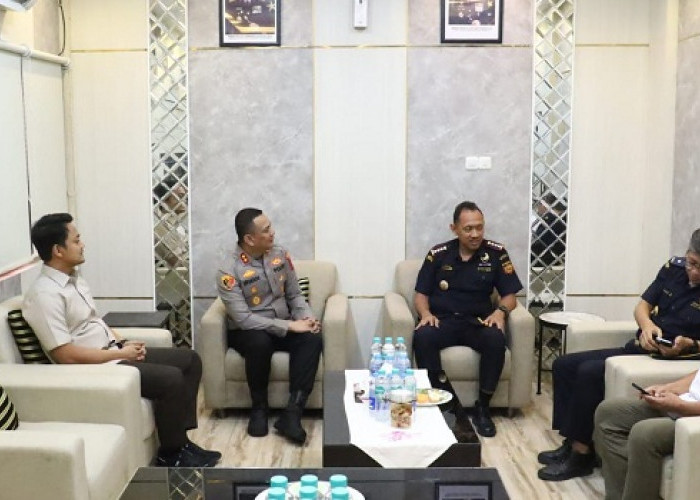 Perkuat Sinergitas, Kapolres Pelabuhan Tanjung Perak Terima Kunjungan Bea Cukai Tanjung Perak