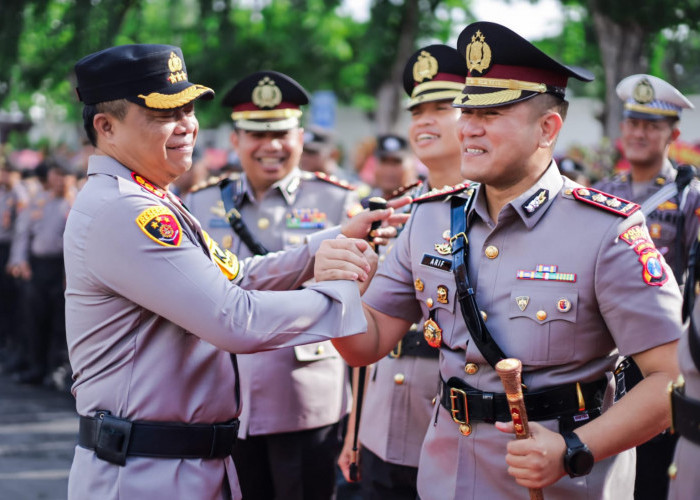 Pisah Sambut Anggota Polrestabes Surabaya, Kombespol Luthfie: Jadi Momen Refleksi