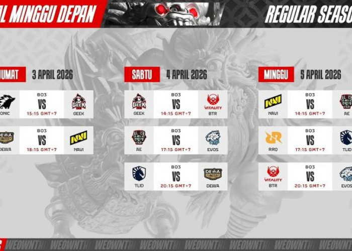 Jadwal MPL ID S17 Week 2: Ujian Konsistensi dan Tim Kuda Hitam