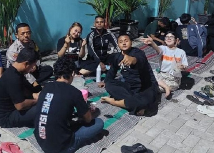 Polsek Lakarsantri Sambangi PSHT Candi Lontar, Perkuat Sinergi Jaga Kamtibmas