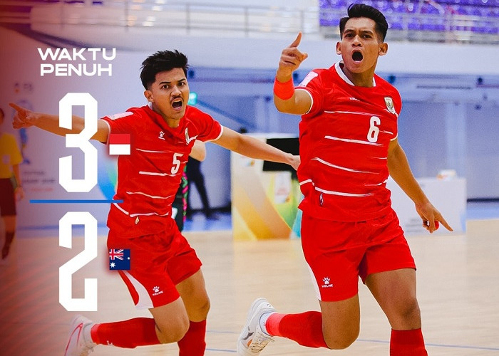 Kalahkan Australia di Laga Sengit, Timnas Futsal Indonesia Sukses Juara Grup B