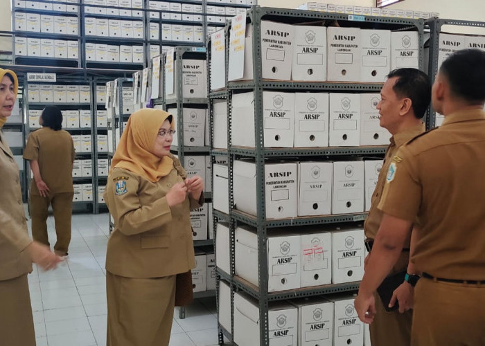 ANRI Nobatkan Kabupaten Lamongan Peringkat Lima Nasional dalam Pengawasan Kearsipan 2024