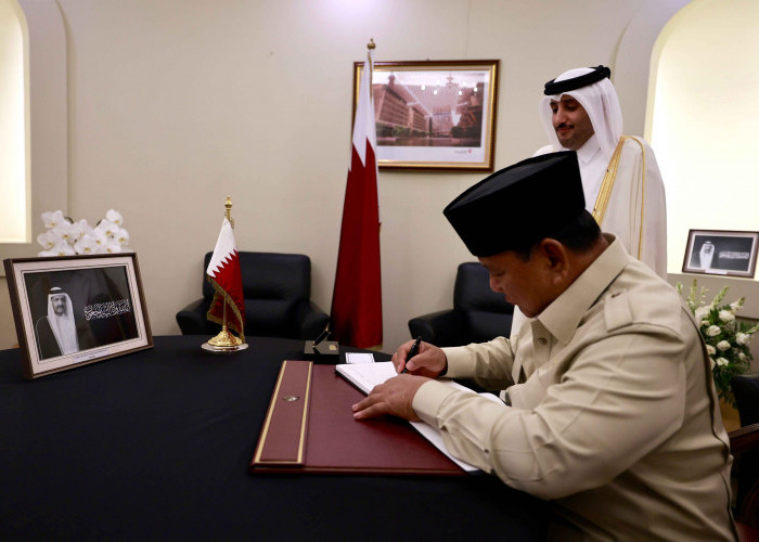 Presiden Prabowo Sampaikan Belasungkawa atas Wafatnya Sheikh Hamad bin Khalifa Al Thani