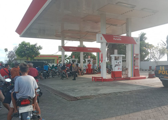 Pantau Stok BBM SPBU, Kapolres Blitar Imbau Warga Tak Menimbun