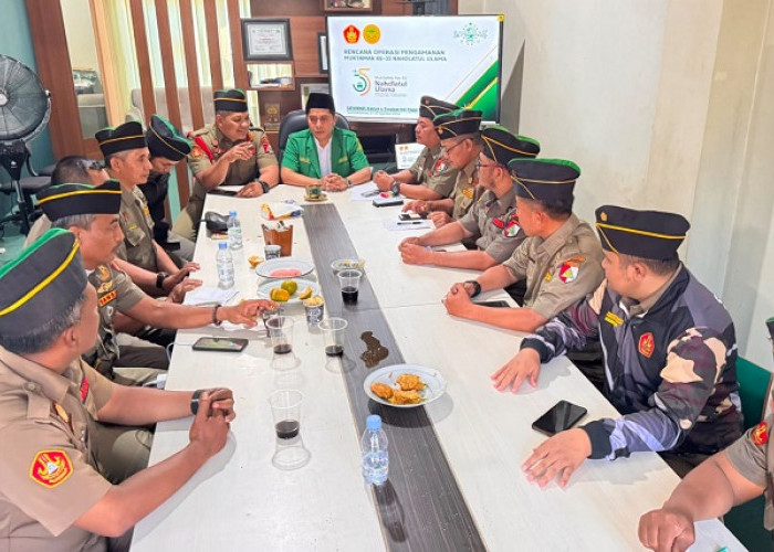 Banser Jatim Siapkan 20 Ribu Personel untuk Pengamanan Muktamar Ke-35 NU