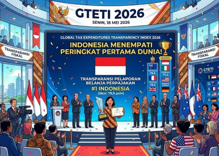 Indonesia Raih Peringkat Pertama Transparansi Pelaporan Belanja Perpajakan Terbaik Dunia