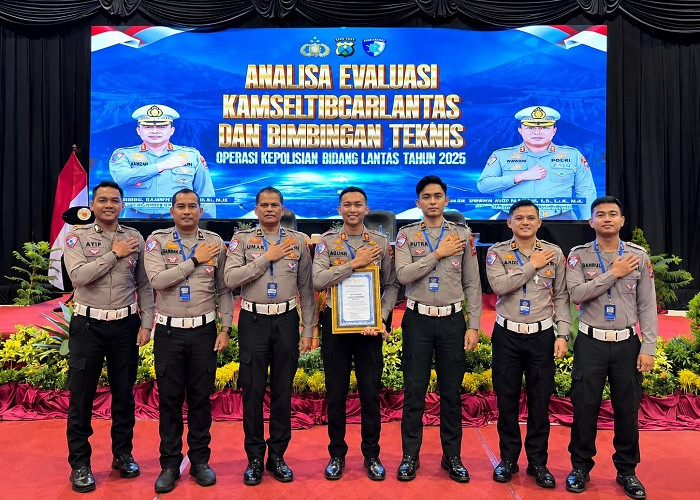 Satlantas Polres Malang Juara 1 Ramp Check se-Jatim, Upaya Cegah Kecelakaan Diperkuat