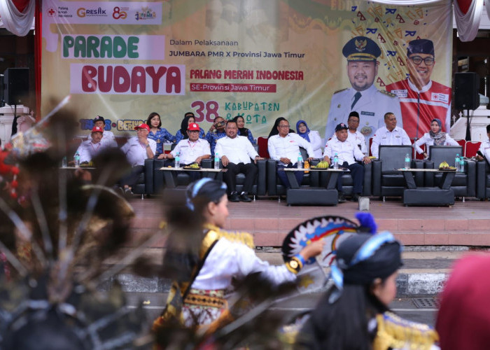 HUT ke-80, PMI Gelar Jumbara di Gresik Diwarnai Parade Budaya