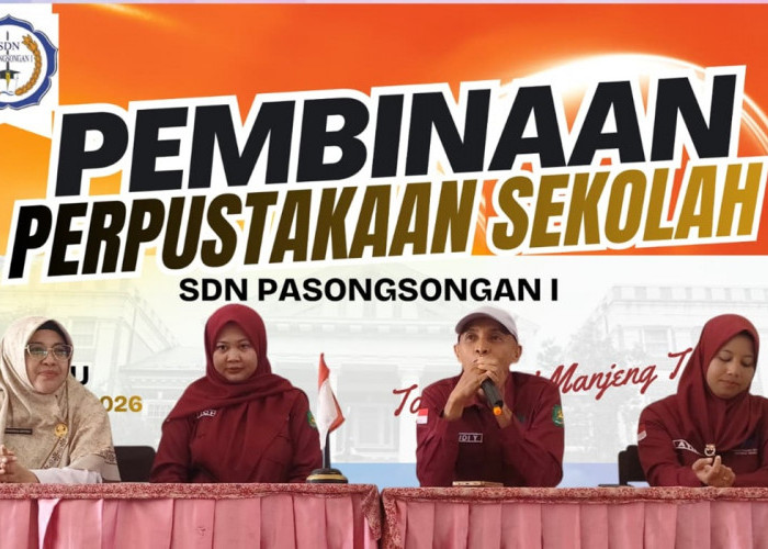  SDN Pasongsongan I Sumenep Tingkatkan Literasi Melalui Perpustakaan