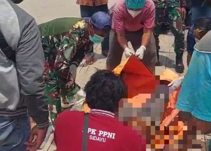 Geger, Mayat Mr X Ditemukan Terapung di Bengawan Solo Gresik