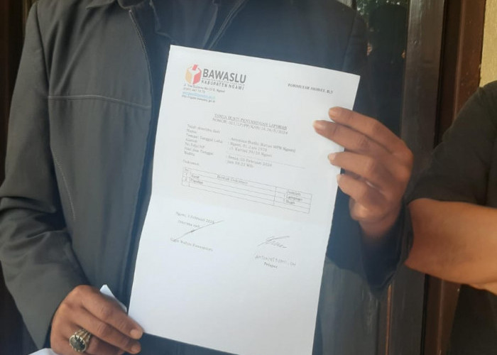 Kades Sambiroto Ngawi Dilaporkan ke Bawaslu