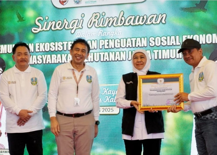 Banjir Prestasi, Pemkab Jombang Raih Penghargaan Pemulihan Ekosistem dari Gubernur Jawa Timur