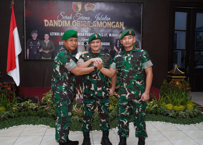 Sertijab Dandim 0812 Lamongan, Danrem 082/CPYJ: Jadilah Prajurit Sejati