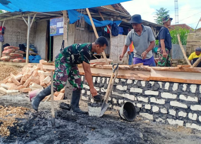 Kerja Teliti Satgas TMMD Perkuat Fondasi RTLH