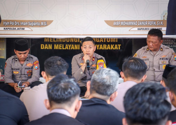 Tingkatkan  SDM Anggota, Polres Lumajang Gelar Binrohtal Secara Rutin