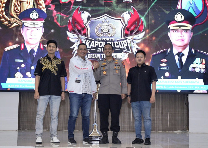 Salurkan Energi Positif Anak Muda, ESI Surabaya Apresiasi Piala Kapolrestabes