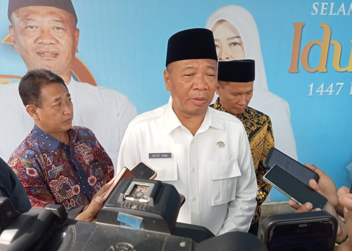 Halalbihalal Jadi Titik Start, Bupati Gatut Gaspol Selesaikan Infrastruktur dan Tingkatkan Kinerja ASN