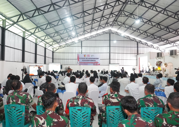 Kodim 0812/Lamongan dan PT Agrinas Gembleng 180 Calon Karyawan Koperasi Merah Putih