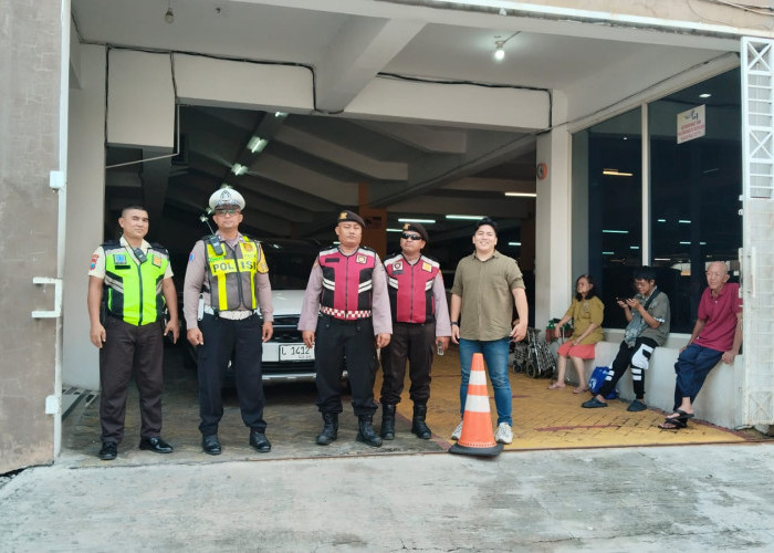 Polsek Mulyorejo Intensifkan Patroli Gereja pada Ibadah Minggu 
