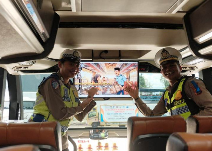 Polres Malang Gelar Rampcheck dan Tes Urine Bus di Operasi Keselamatan Semeru 2026