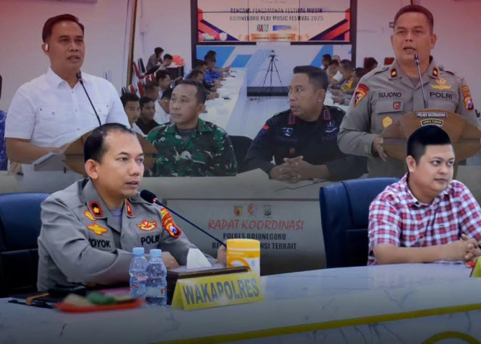Polres Bojonegoro Siapkan Pengamanan Konser Dewa 19