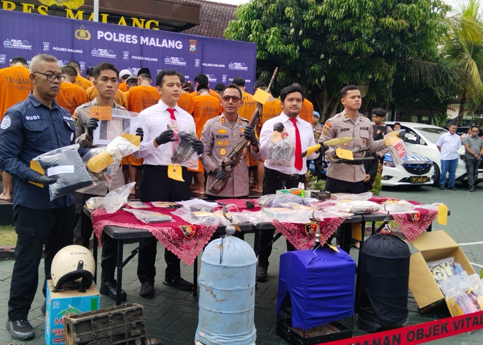 Polres Malang Lampaui Target Pengungkapan Kasus Operasi Sikat Semeru