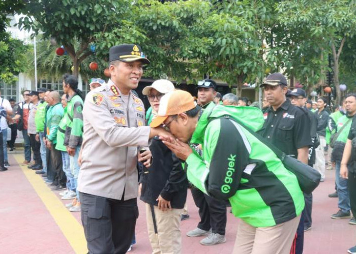 Apel Ojek Online, Siap Jaga Sidoarjo