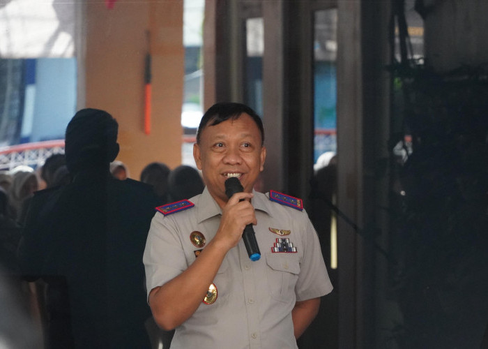 Upacara Perdana, Kepala Kantah ATR/BPN Tulungagung Ajak Seluruh Tim Tingkatkan Pelayanan