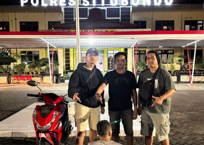 Pengembangan Kasus Curanmor, Polres Situbondo Ringkus Pelaku Asal Probolinggo