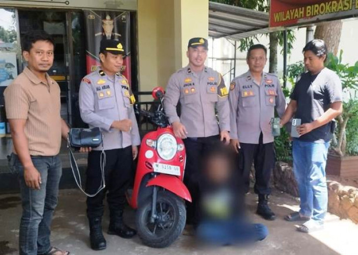Nekad Beraksi di Alun-alun Kota, Satreskrim Polres Bangkalan Bekuk Alap-alap Honda Scoopy Asal Desa Keleyan