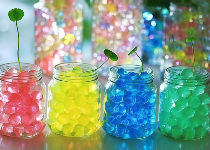 Water Beads Berbahaya bagi Anak Tapi Bisa Jadi Media Tanaman Hias yang Estetik