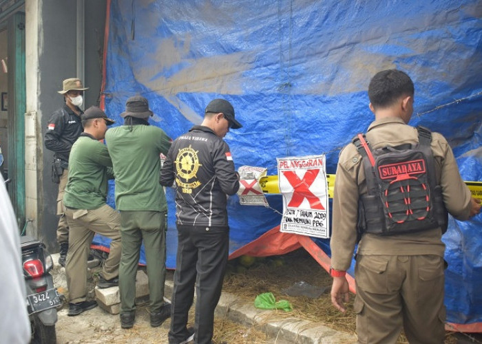 Penertiban Kios Buah di Tambak Mayor-Tanjungsari untuk Jaga Ketertiban, Cegah Kemacetan