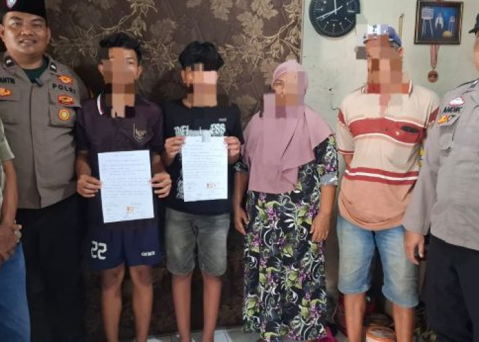 Dua Pocong di Lamongan Jalani Pembinaan Polisi