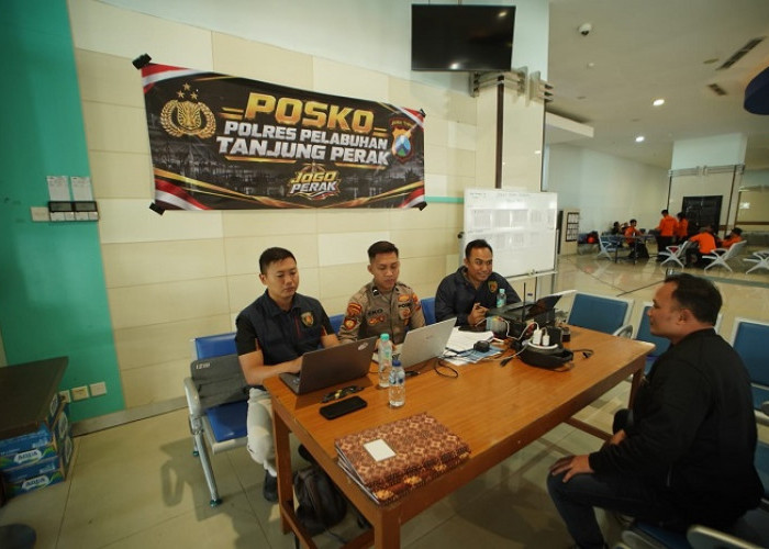 Polres Pelabuhan Tanjung Perak Gerak Cepat, Dirikan Posko Terpadu Korban KM Virgo Transport 8