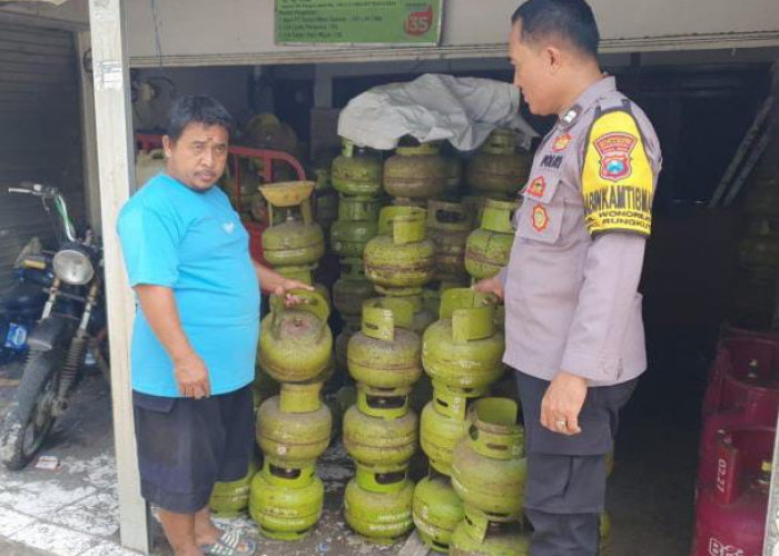 Cegah Kelangkaan, Polsek Rungkut Tingkatkan Pengawasan Distribusi LPG