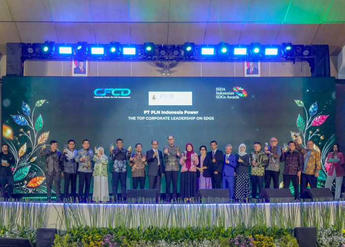 PT PLN Indonesia Power UBP Grati Raih Predikat Platinum dalam Indonesian SDGs Awards 2026