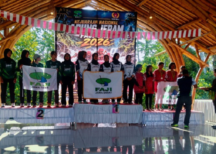 Kejurnas FAJI 2026 Hari Pertama, Jatim Raih Lima Medali di Sungai Ayung