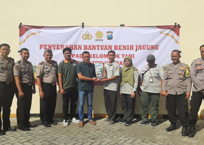 Polres Jombang Salurkan 6,8 Ton Benih Jagung dari Kementan, Perkuat Ketahanan Pangan di Kecamatan Diwek