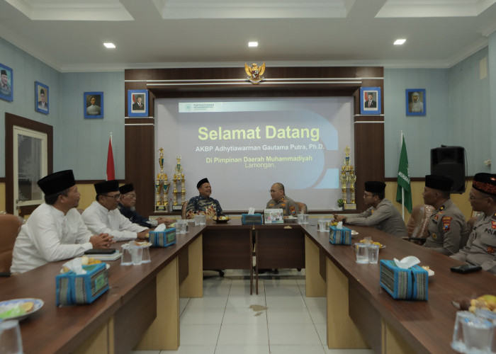 Perkuat Sinergi Jaga Kamtibmas, Kapolres Lamongan Silaturahmi ke PDM, PCNU dan LDII