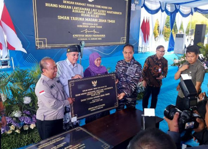 Gubernur Khofifah Resmikan Sarpras SMAN Taruna Madani dan Revitalisasi 21 Sekolah di Pasuruan–Probolinggo