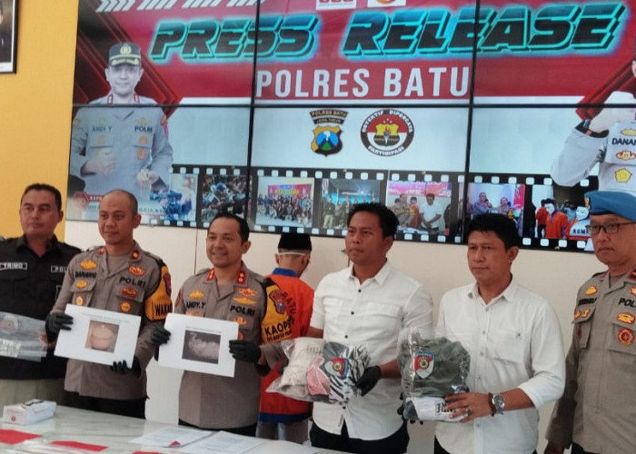 Warga Sleman bersama Kekasihnya Ngamar di Mapolres Batu Usai Lakukan Aborsi