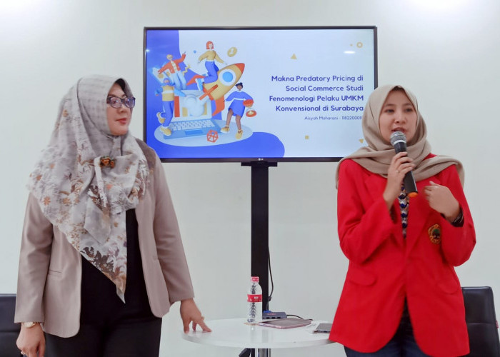 Mahasiswi Untag Surabaya Kaji Dampak Predatory Pricing di TikTok Shop bagi UMKM