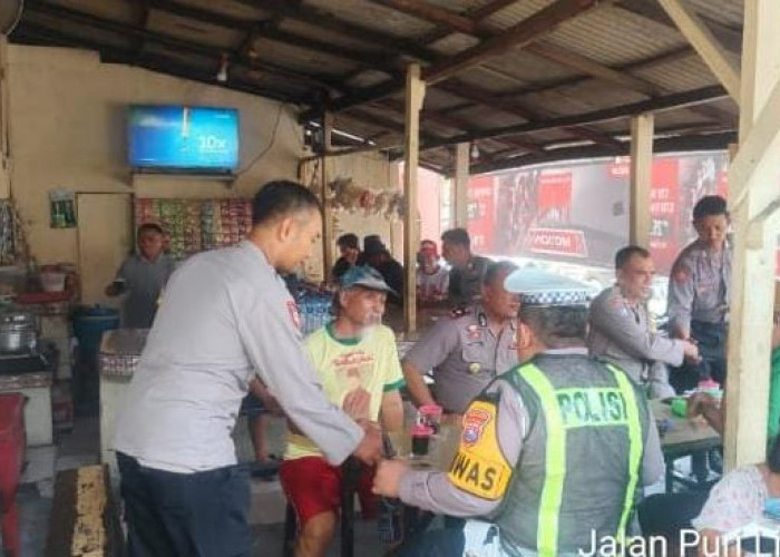 Polsek Lakarsantri Gelar Program Polisi Peduli Pengangguran di Warkop