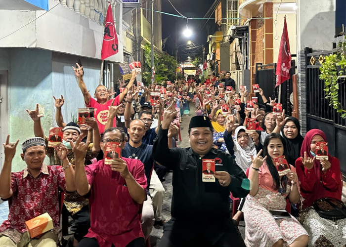 PDIP Surabaya Sosialisasikan Ganjar Pranowo dari Kampung ke Kampung