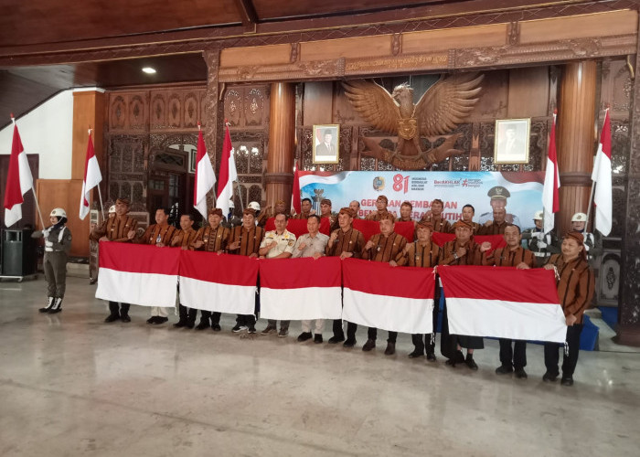 10 Ribu Merah Putih Siap Berkibar, Plt Bupati Ajak Warga Tulungagung Sambut HUT RI dengan Semangat Persatuan