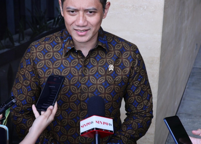 Menteri AHY Kagumi Kemegahan Istana Garuda di IKN