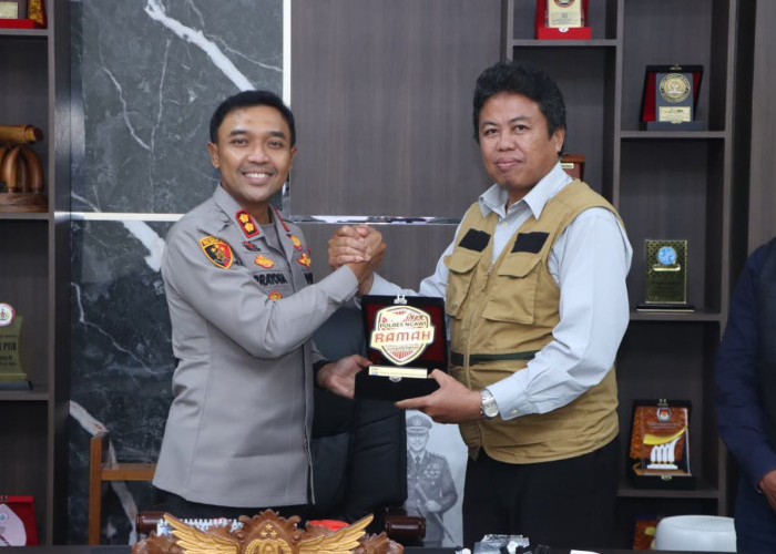 Sinergitas Pengelolaan Hutan di Ngawi, Kapolres Terima Kunjungan Direktur KHDTK UGM 