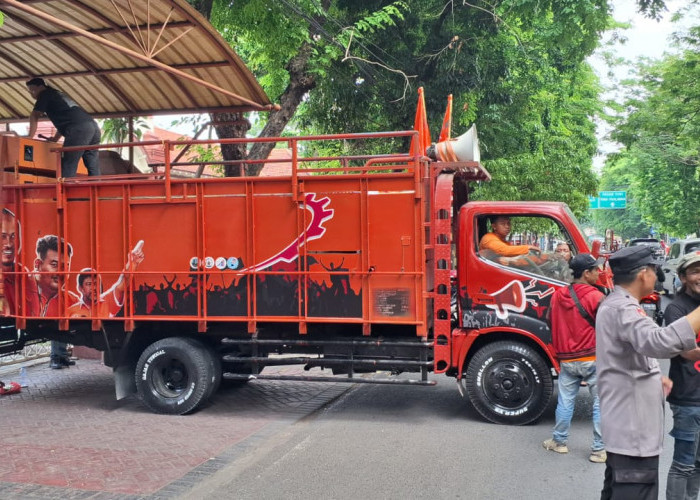 Polsek Sawahan Siap Kawal Aksi Unjuk Rasa di PN Surabaya